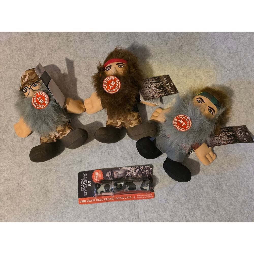 Duck dynasty plushes and duck caller